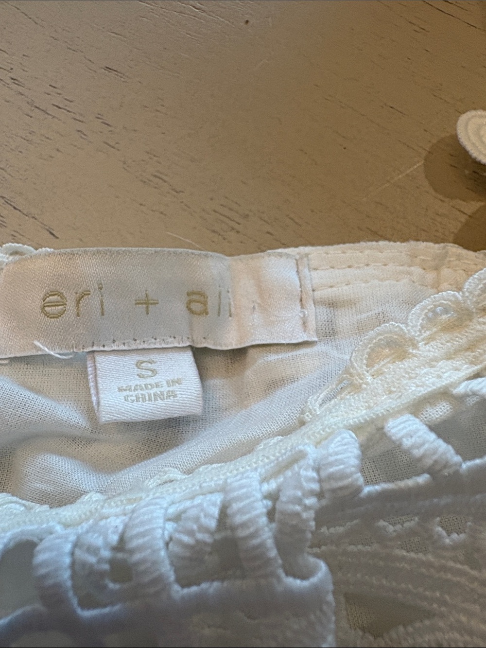 White Crochet Lace Camisole Tank Top — Feminine Summer Layer - Picture 2 of 3